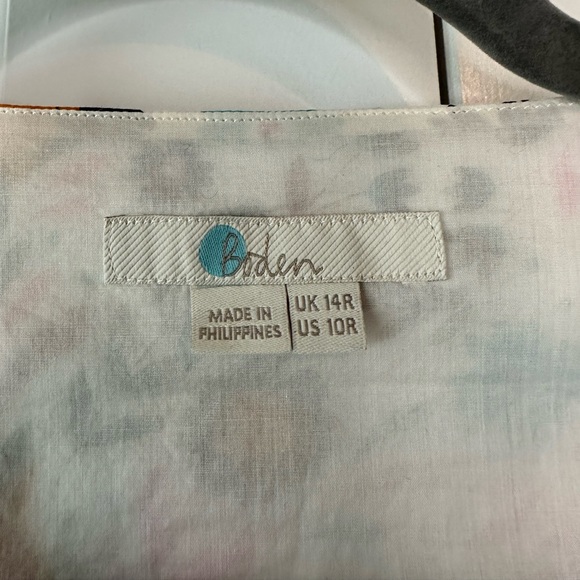 Boden Carnival Floral Rosamund Wrap Blouse (Size 10) - Picture 6 of 10